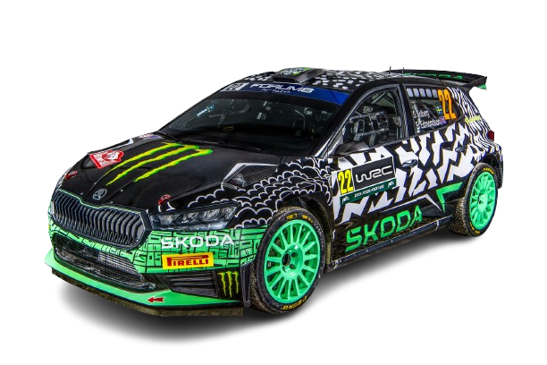 WRC Rally1 car livery